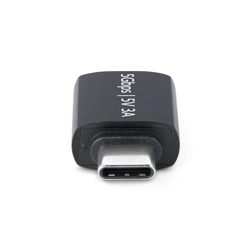StarTech.com USB-C to USB-a Adapter USB 5Gbps Compact USB-C Male to USB-a Female Adapter Durable Metal Housing M/F