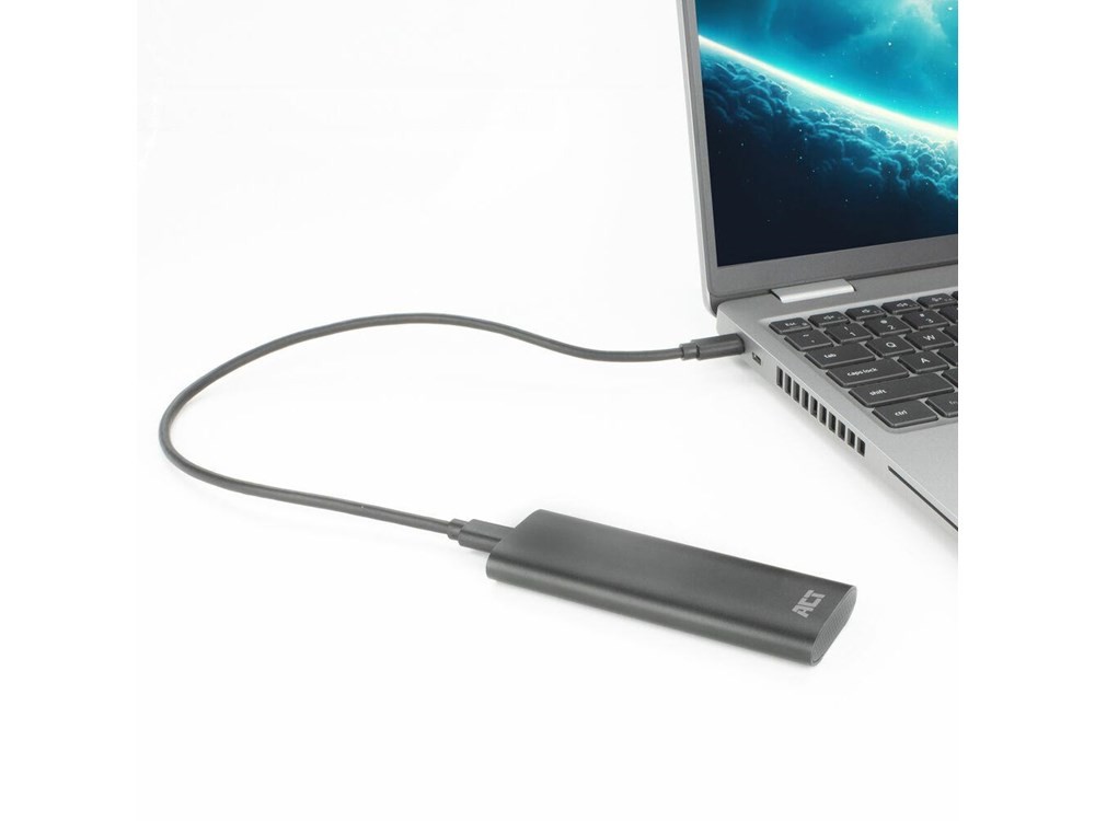 ACT AC1615 - USB-C M.2 NVMe / PCIe SSD Enclosure