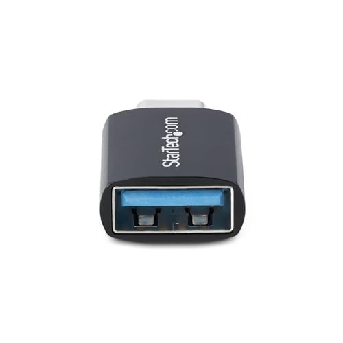 StarTech.com USB-C to USB-a Adapter USB 5Gbps Compact USB-C Male to USB-a Female Adapter Durable Metal Housing M/F