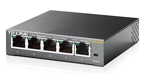 Desktop Switch TP-Link TL-SG105E RJ45 PoE 7","4 Mbps Black