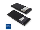 ACT AC1215 Speicherlaufwerksgehäuse HDD / SSD-Gehäuse Schwarz 2.5  (AC1215)