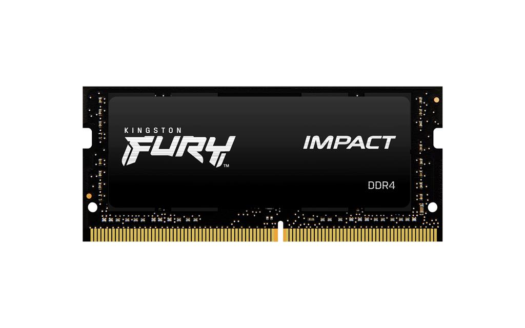 Kingston Technology FURY 16GB 2666MT/s DDR4 CL15 SODIMM 1Gx8 Impact