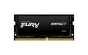 Kingston Technology FURY 16GB 2666MT/s DDR4 CL15 SODIMM 1Gx8 Impact
