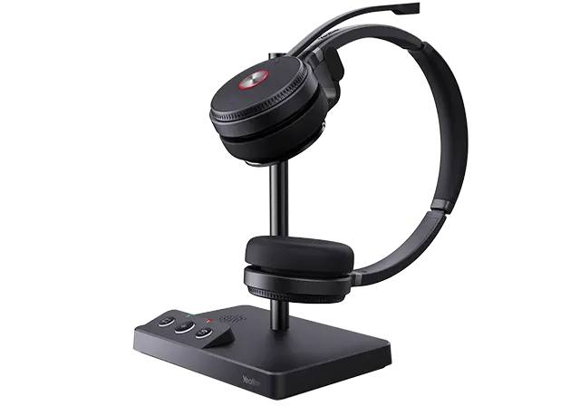 Yealink Wireless Dual Teams Headset, Black, YEA-WH62-DUAL-TEAM