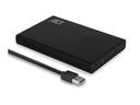 ACT - Boîtier de stockage pour disque dur HDD/SSD noir, 2,5"