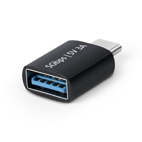 StarTech.com - USB31CAADGCP - Adaptateur USB-C vers USB-A 5 Gbit/s compact, adaptateur USB-C mâle vers USB-A femelle, boîtier métallique durable M/F