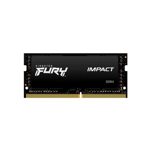Kingston - FURY 16GB 2666MT/s DDR4 CL15 SODIMM 1Gx8 Impact