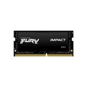 Kingston - FURY 16GB 2666MT/s DDR4 CL15 SODIMM 1Gx8 Impact