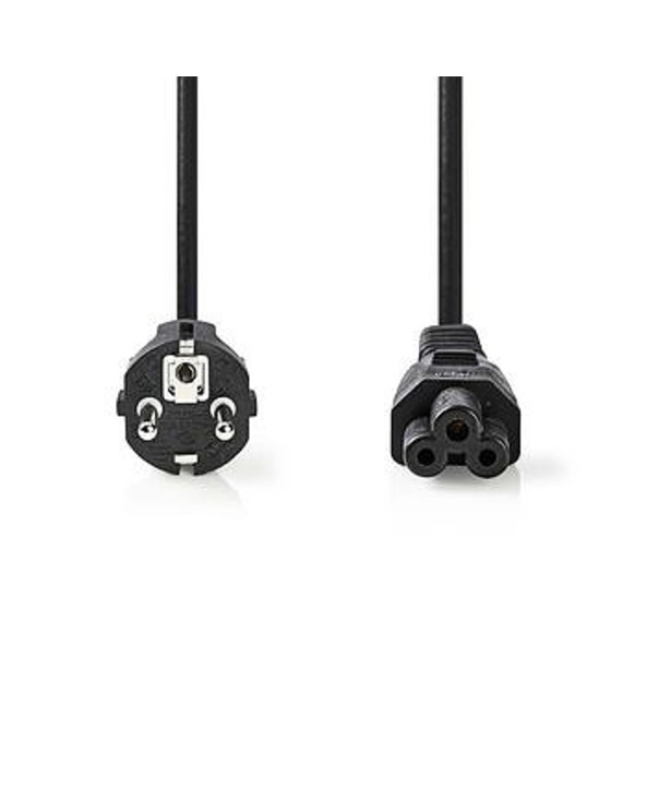 Nedis - CEGP10130BK20 - Câble d'alimentation | Schuko mâle - IEC-320-C5 | 2,0 m | Noir