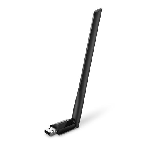 [Archer T2U plus] TP-Link - Archer T2U plus - Adaptateur USB sans fil Ac600 Archer double bande 2,4 GHz et 5 GHz, antenne 5 dbi T2u Plus